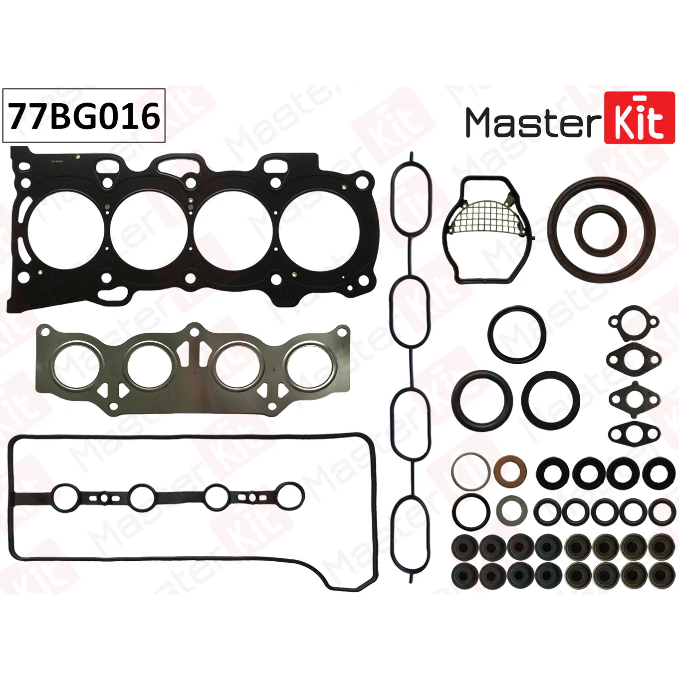 Полный комплект прокладок ДВС Toyota Camry,Previa 2AZ-FE 2.4 00- MASTERKIT 77BG016