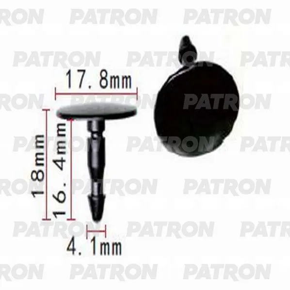 Клипса пластмассовая HONDA применяемость: подкрылок PATRON P371281