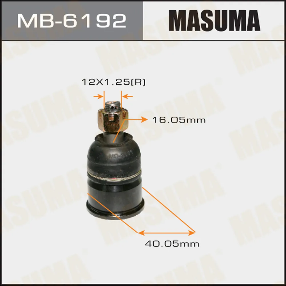 Опора шаровая HONDA CIVIC MASUMA MB-6192