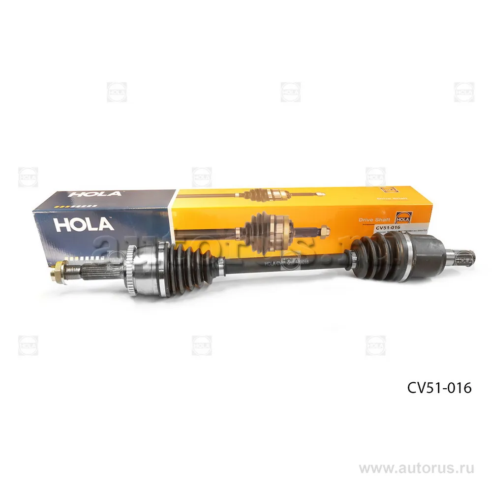 Привод в сборе 25/27 шл., левый HYUNDAI Solaris (АТ6) 14-, KIA Rio III (АТ6) 14- HOLA CV51-016