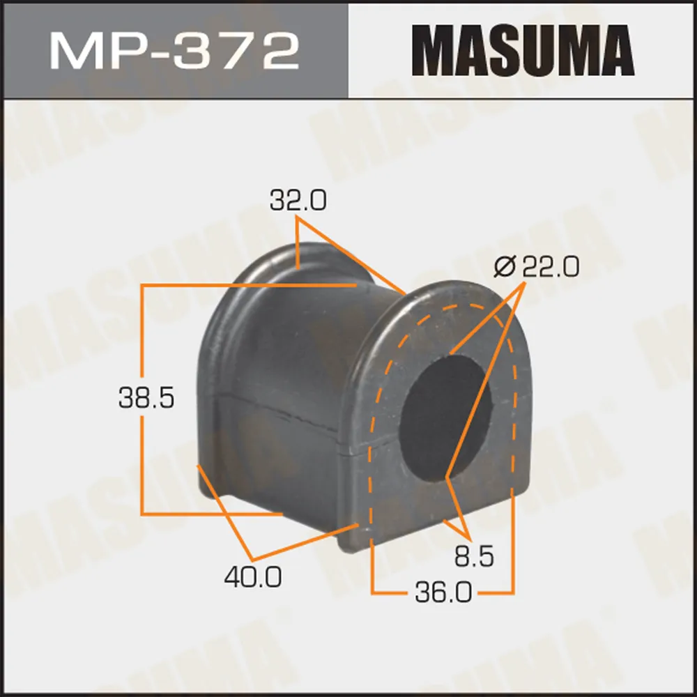 Втулка стабилизатора Toyota Mark2ChaserCresta GX81 MASUMA MP372