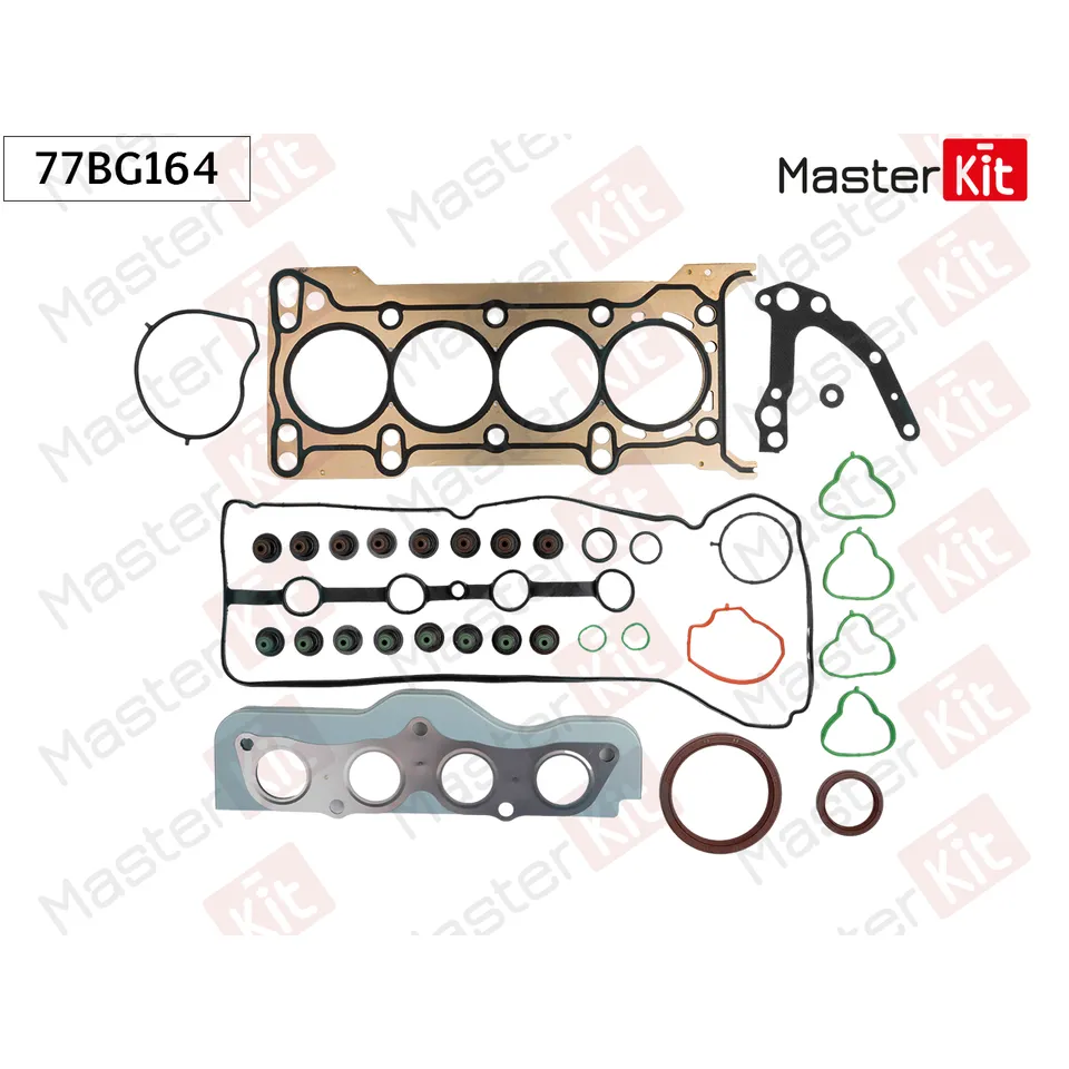 Комплект прокладок MAZDA B6ZE 77BG164 MASTERKIT 77BG164