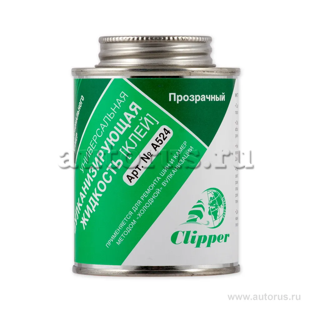 Клей шиномонтажный, прозрачный 240 мл. CLIPPER A524