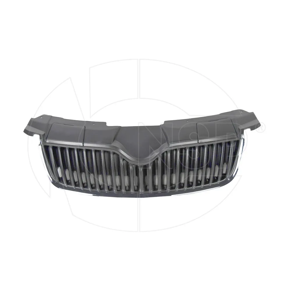 Решетка радиатора SKODA Fabia (08-) (с молдингом)