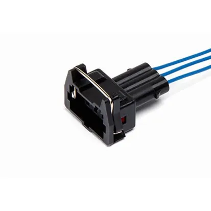 Разъем 12162547 (3pin) 3 контакта датчика скорости, датчика Холла, датчика положения дроссельной заслонки, распределительного вала, холостого хода для BMW, GAZ, Lada (ВАЗ), Saab, UAZ.