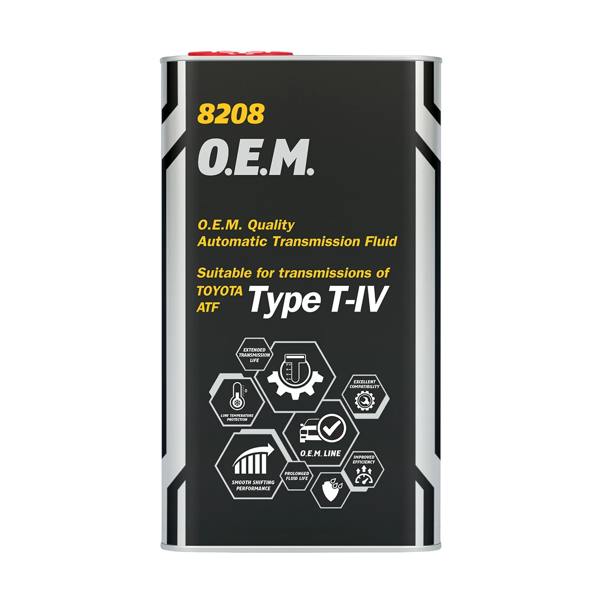 Масло трансмиссионное MANNOL 8208 O.E.M. for Toyota Lexus ATF T-IV 4 л 3043