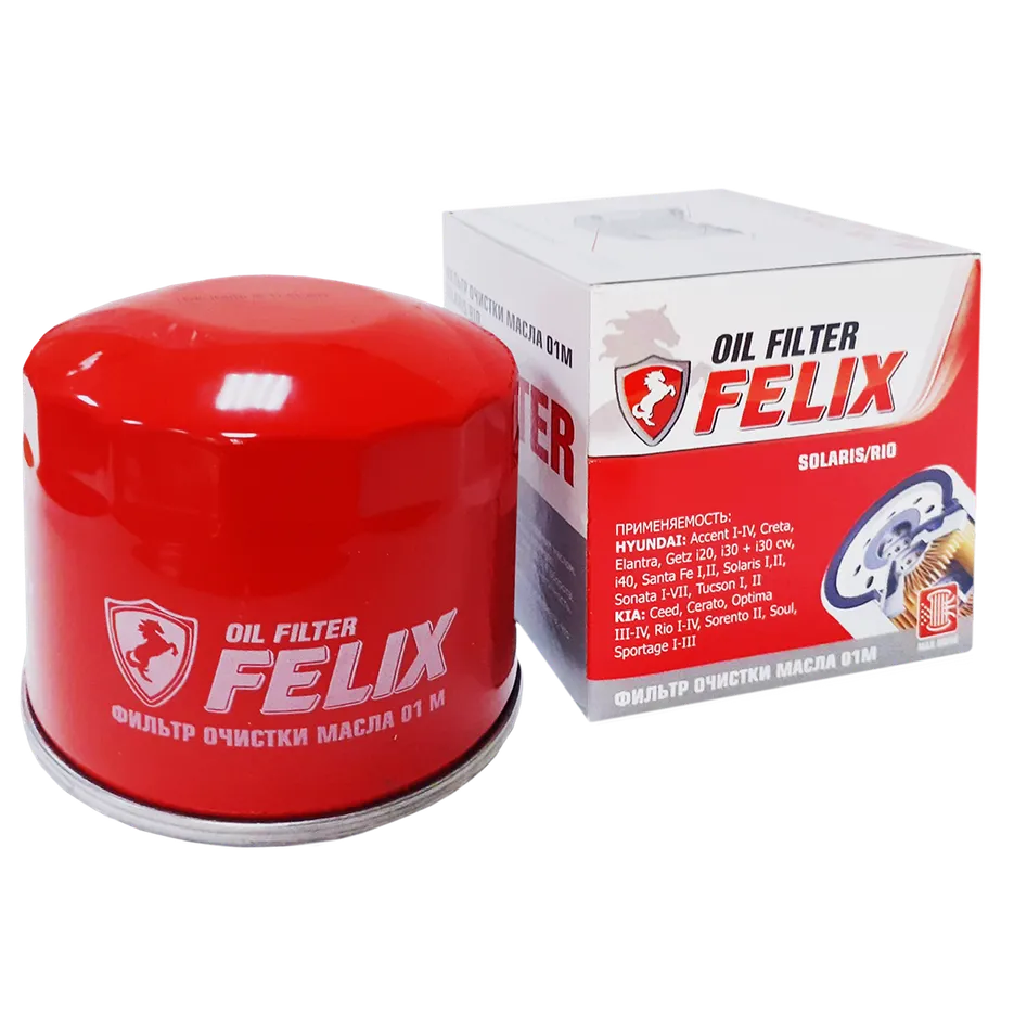 Фильтр масляный HYUNDAI,Kia,Mazda,Mitsubishi 01 М (FELIX) Felix 430610015