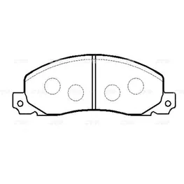 Тормозные колодки CTR CKRN-20