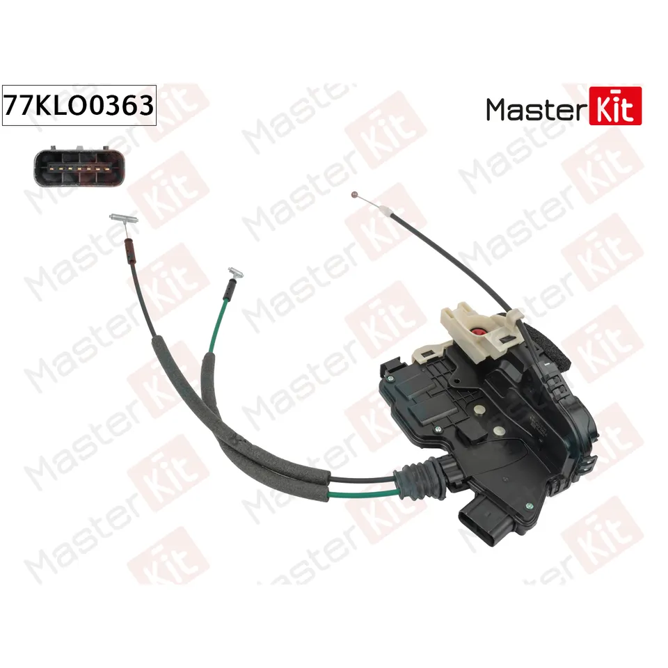 Замок двери Kia SORENTO (XM) 2009 - 2018 MASTERKIT 77KLO0363
