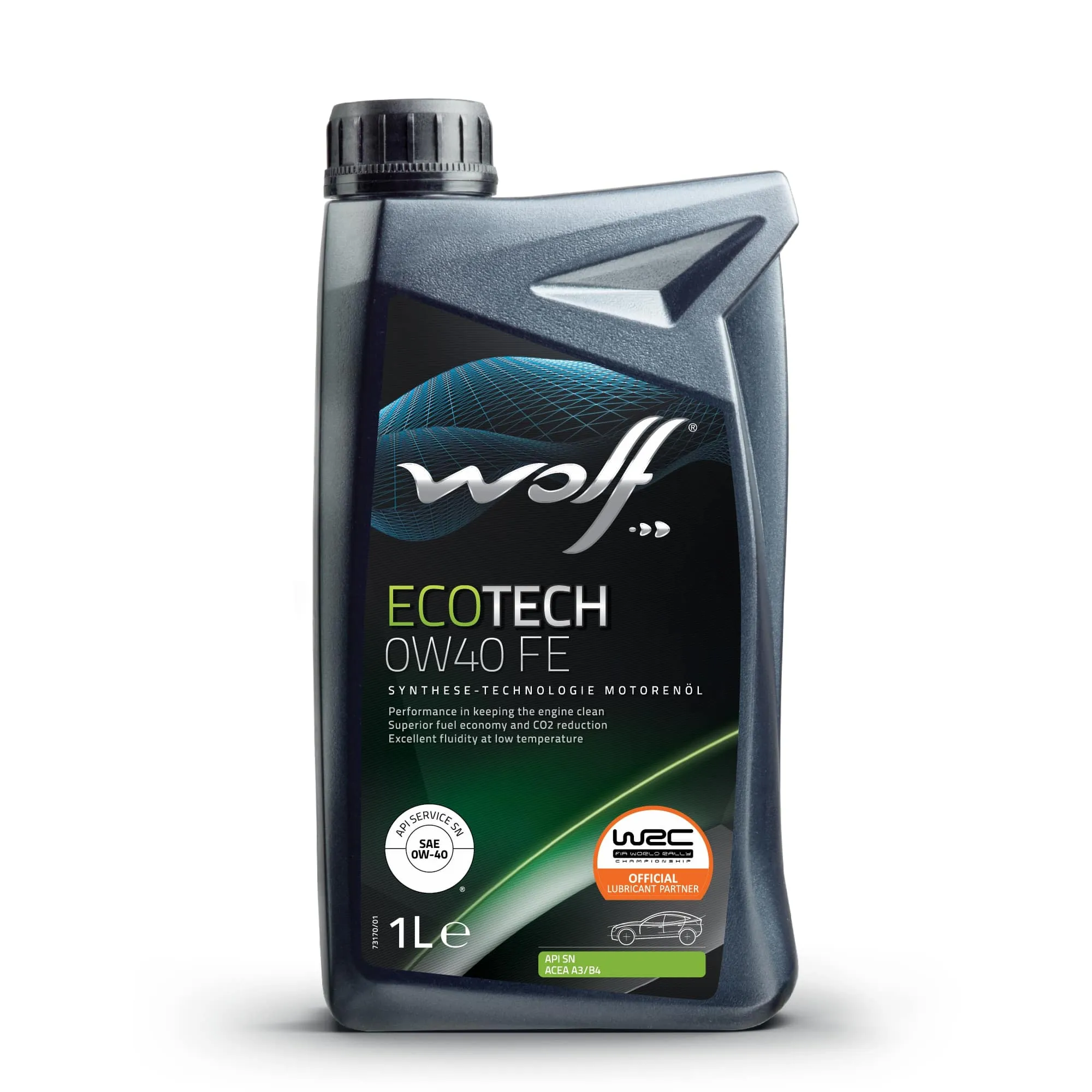 Масло моторное WOLF ECOTECH 0W40 FE 1L Wolf 8320507