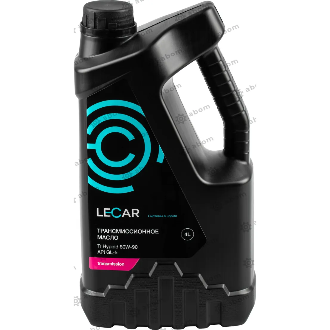 Масло трансмиссионное LECAR Tr Hypoid 80W-90 4 л LECAR000032110