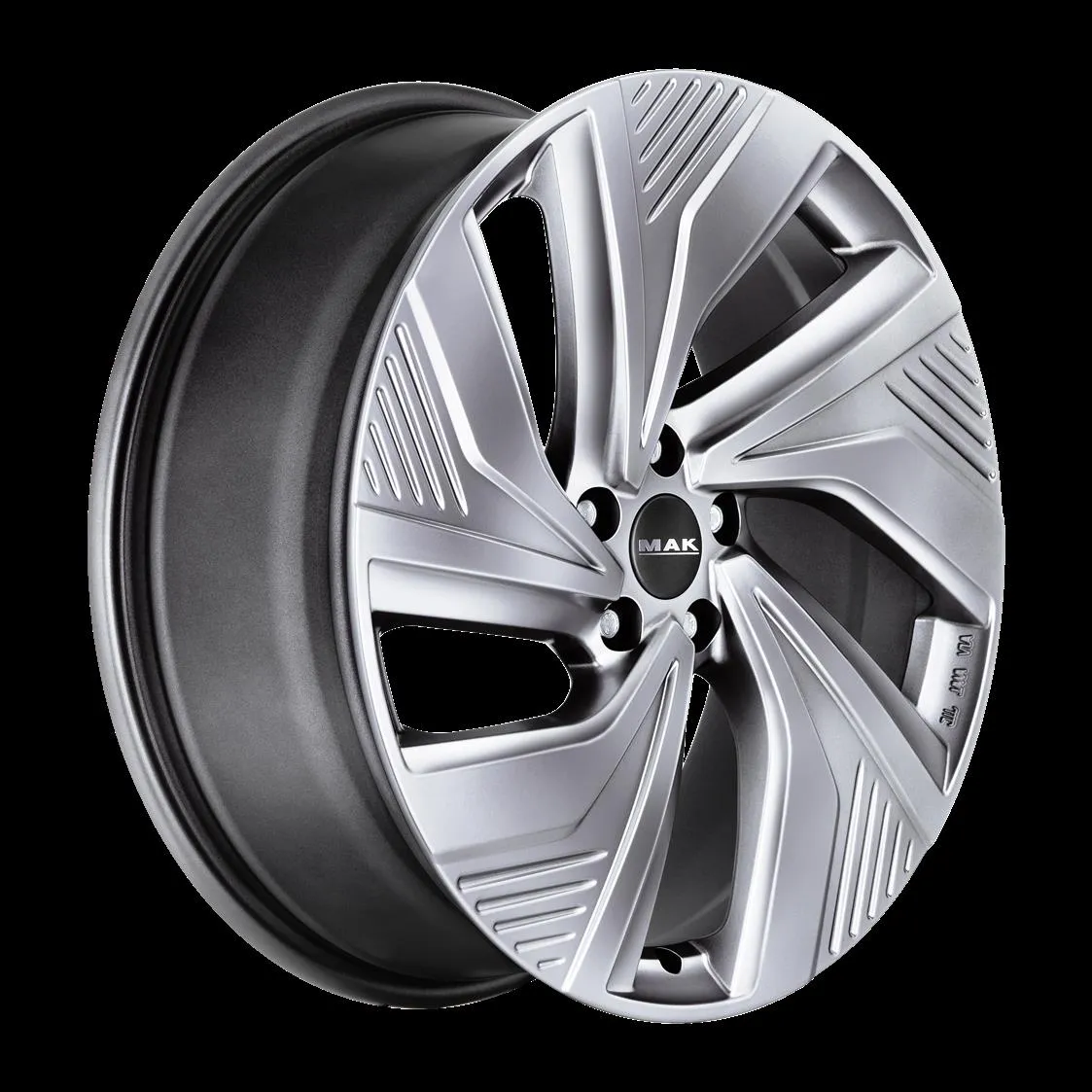 Диск литой R21 8.5J 5x112/57.1 ET40 MAK Electra Light Titan F8521EETM40VW2X