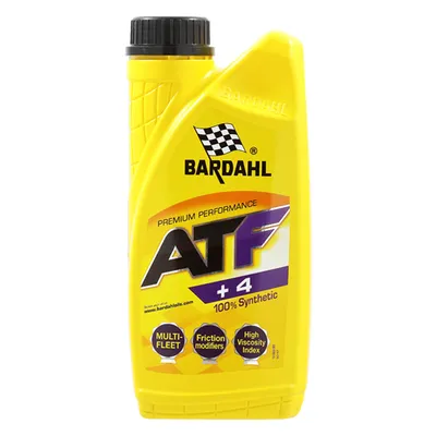 Масло трансмиссионное Bardahl ATF+4 синтетическое 1 л 36551