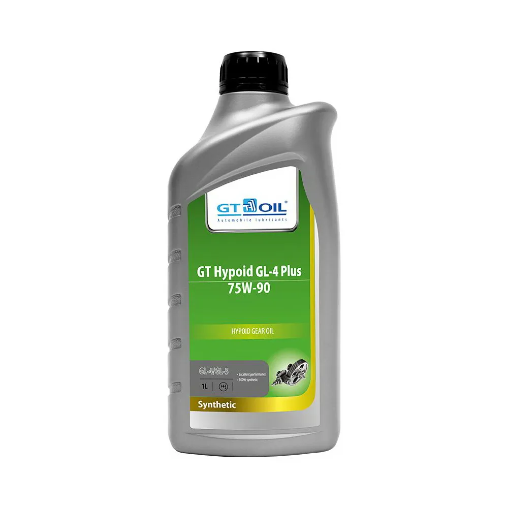 Масло трансмиссионное GT OIL GT HYPOID GL-4 PLUS 75W-90 синтетическое 1 л 8809059407981