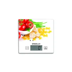 Весы кухонные до 5 кг, 150*150 мм ELX-SK01-С36 паста, томаты и грибы ERGOLUX ELX-SK01-C36