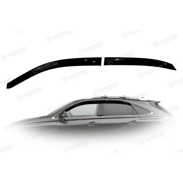 Дефлектора на окна Lexus RХ III 2010-2015EuroStandard деф.окон Cobra Tuning LE20210