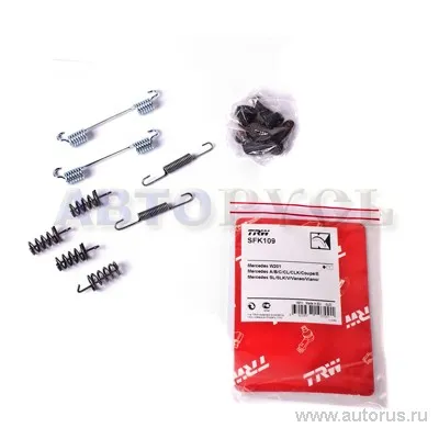 Ремкомплект барабанных колодок TRW SFK109
