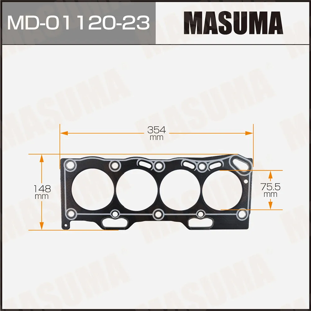 Прокладка ГБЦ TOYOTA CALDINA MASUMA MD-01120-23