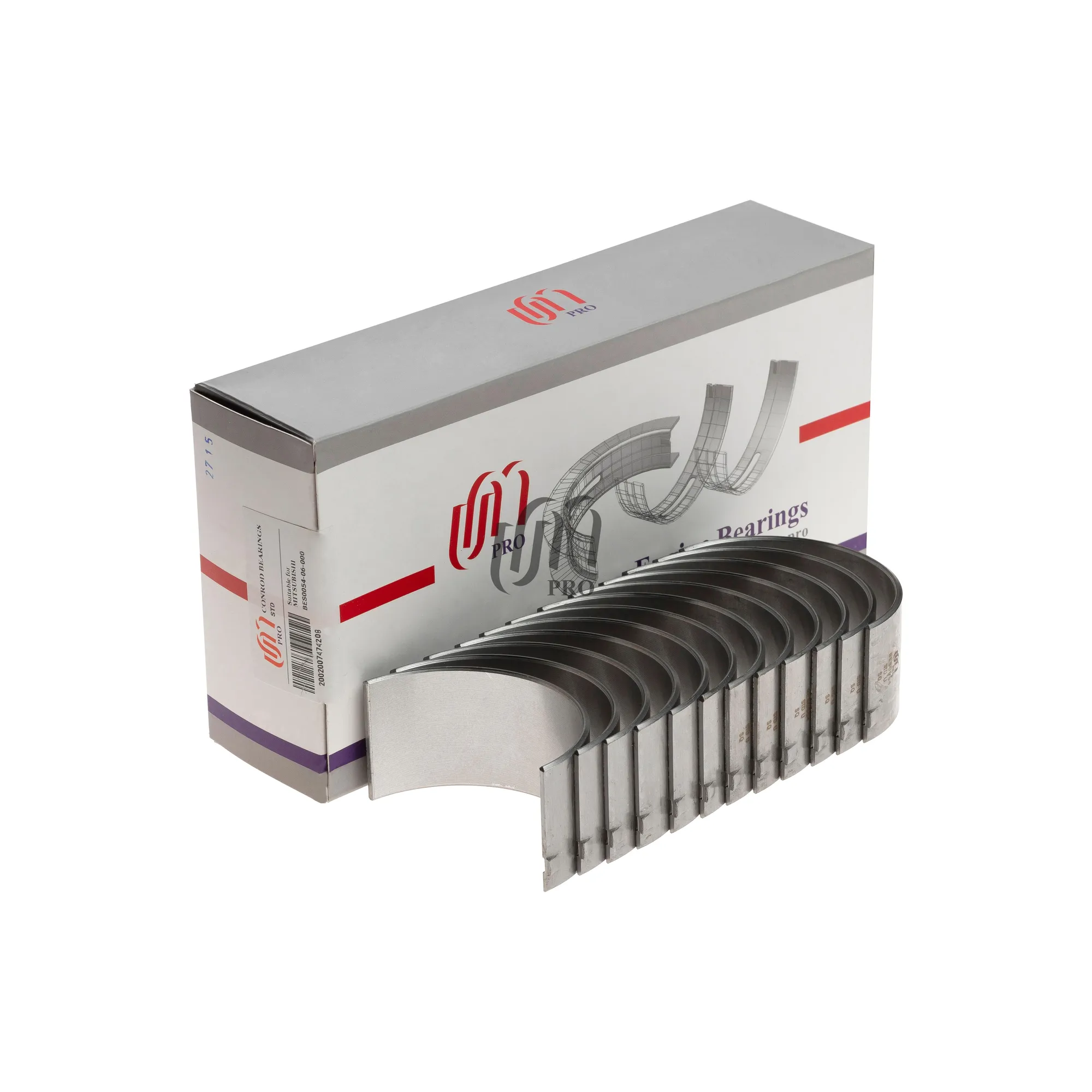 Вкладыши шатунные STD UNITED MOTORS UMPRO BES005406000