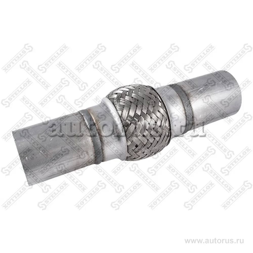 Гофра глушителя Inner Braid с патрубками универсальная D52хL126(24 STELLOX 69-99016-SX