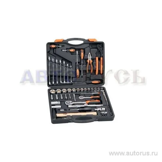 Набор инструмента 75пр. 1/2DR 1/4DR АвтоDело 39875