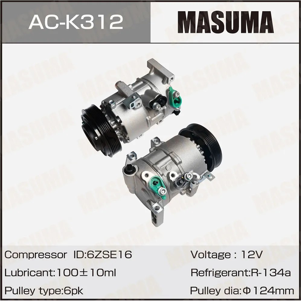Компрессор кондиционера MASUMA AC-K312