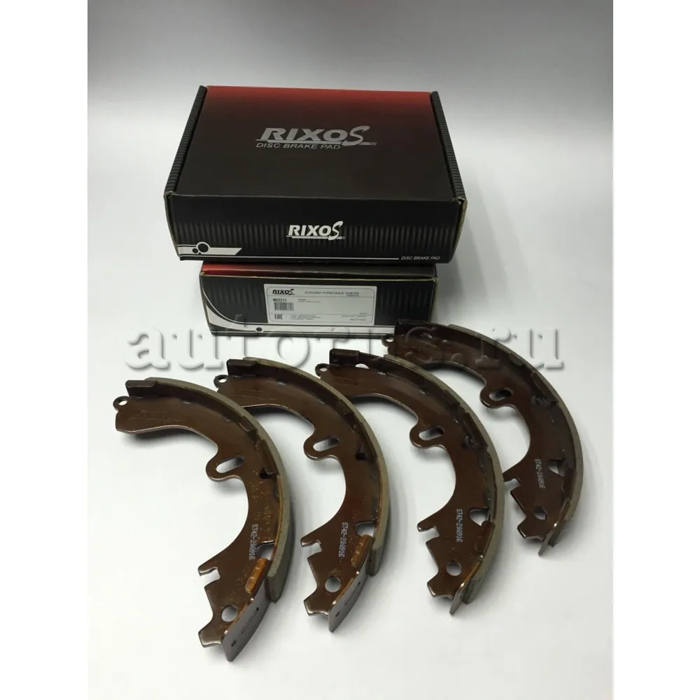 Колодки тормозные барабанные задние TOYOTA Corolla 1.3-2.0D 87-02 RIXOS ms2311