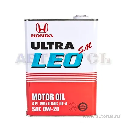 Масло моторное ULTRA LEO SM 4L