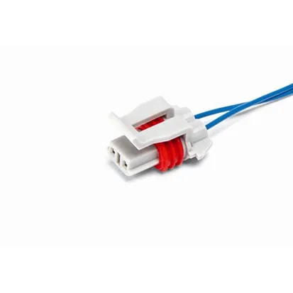Разъем 12052644 (2pin) 2 контакта датчика коленчатого вала, компрессора кондиционера, бокового указателя поворота, подсветки номера для Lada (ВАЗ).
