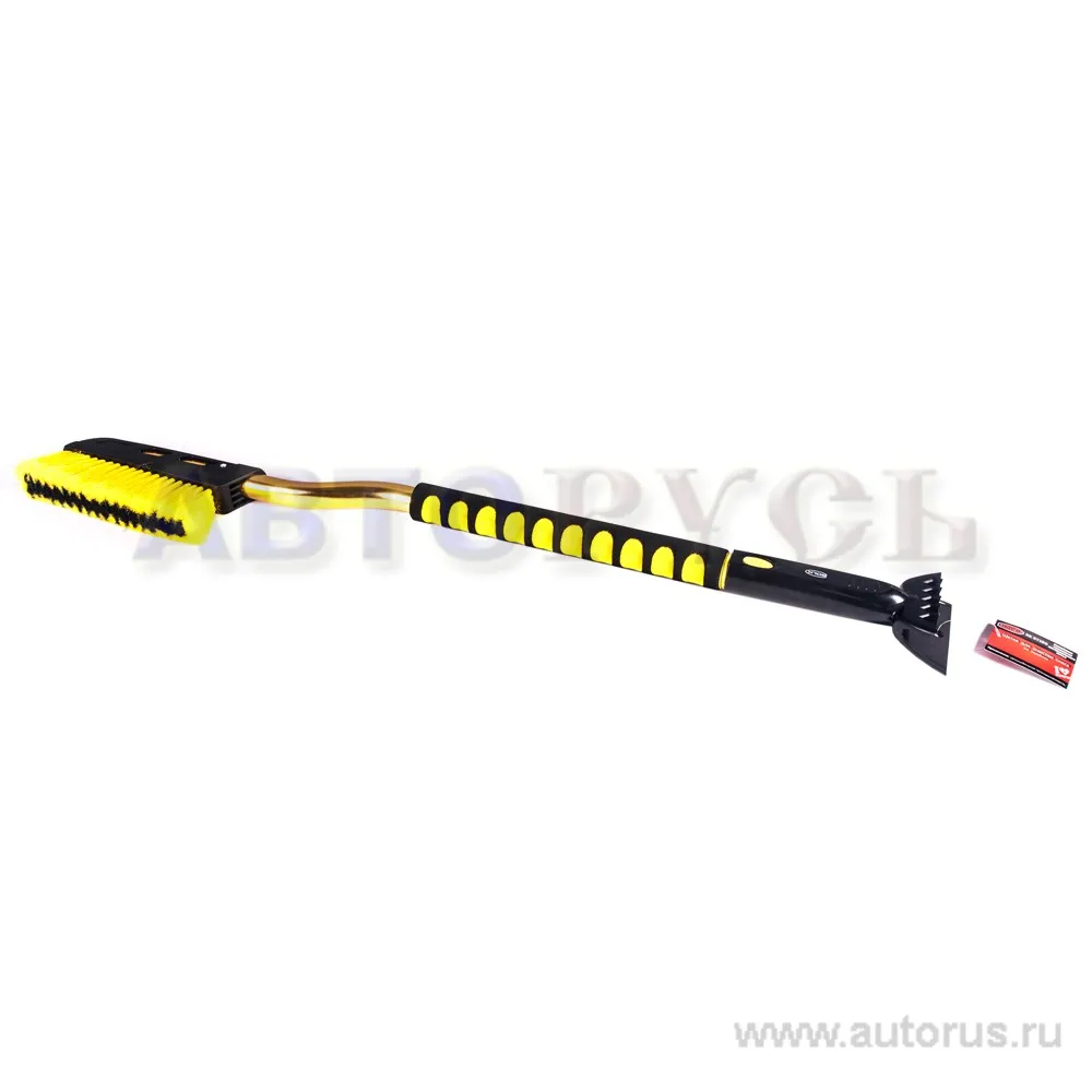 Щетка для очистки снега со скребком и мягкой ручкой 89 см BOLK BK01100
