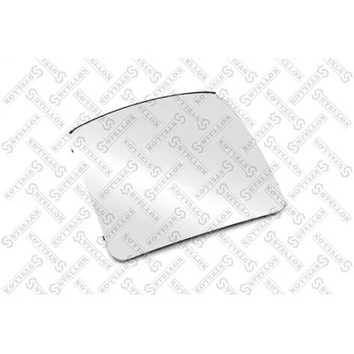 Стекло зеркала панарамного обогреваемое, 205x205x55mm, R 300, 24V  STELLOX 87-30259-SX