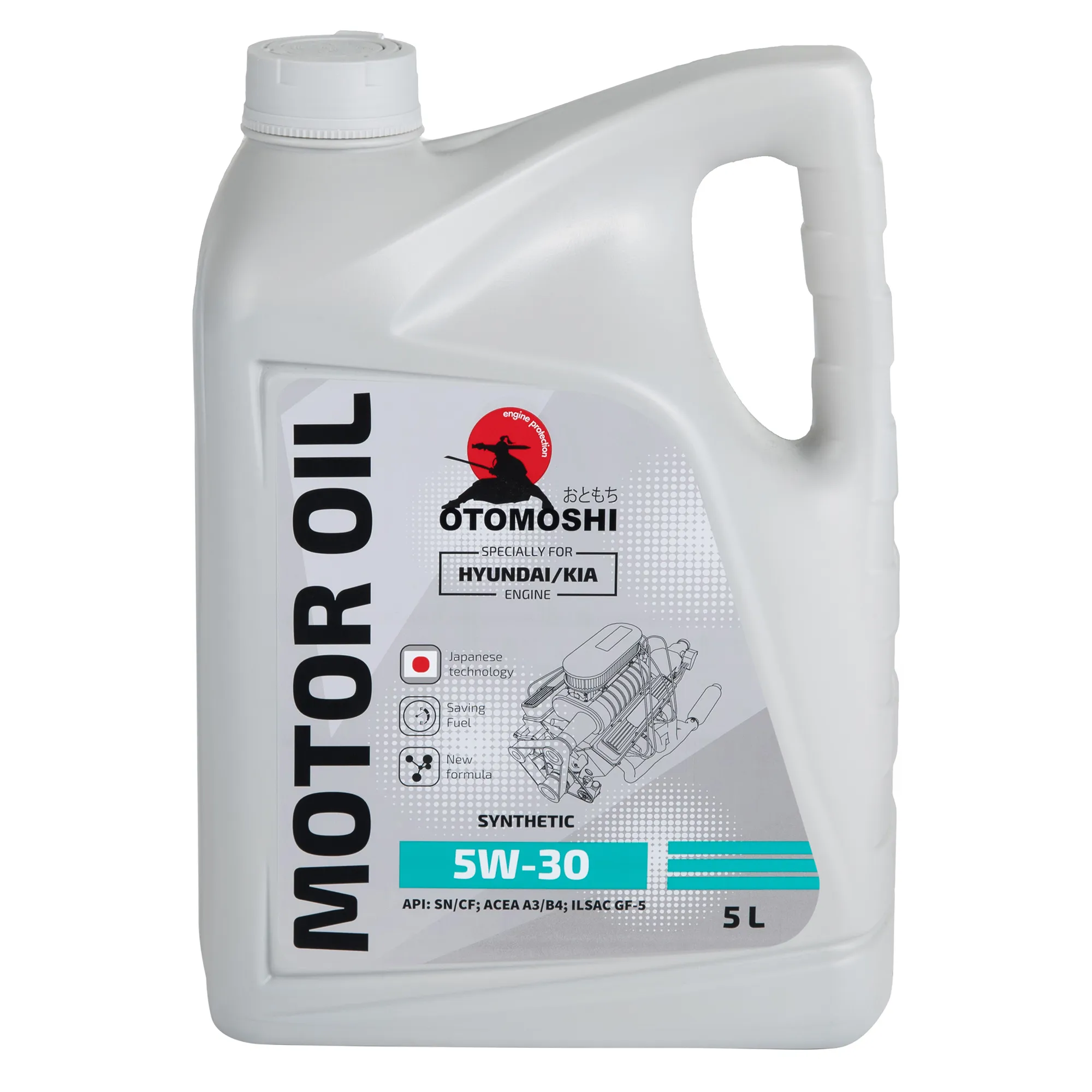 Масло моторное OTOMOSHI Hyundai/Kia 5W-30 5 л MF212307