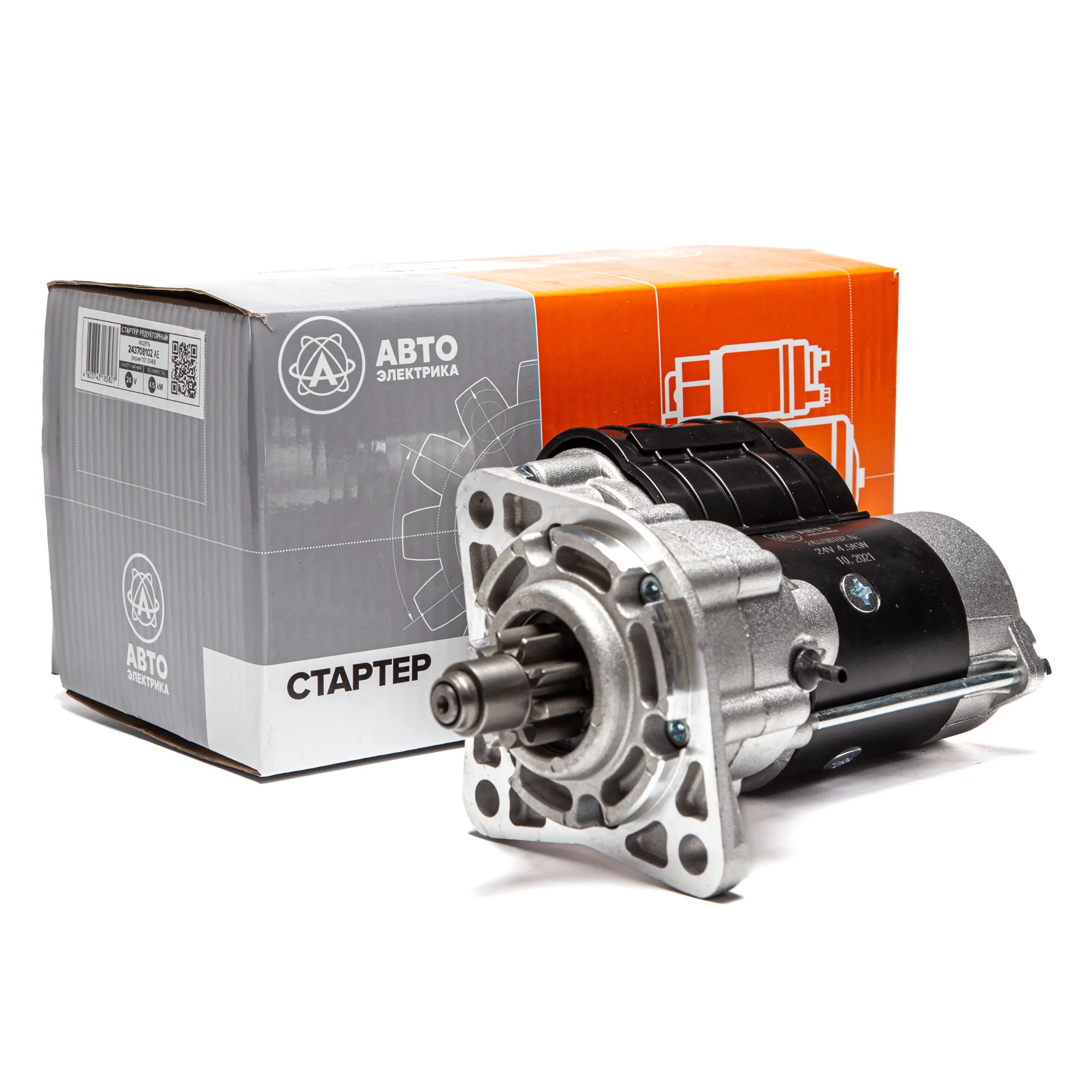 Стартер редукторный DEUTZ 24В 4,5кВт, AVTOELECTRICA 24.3708102
