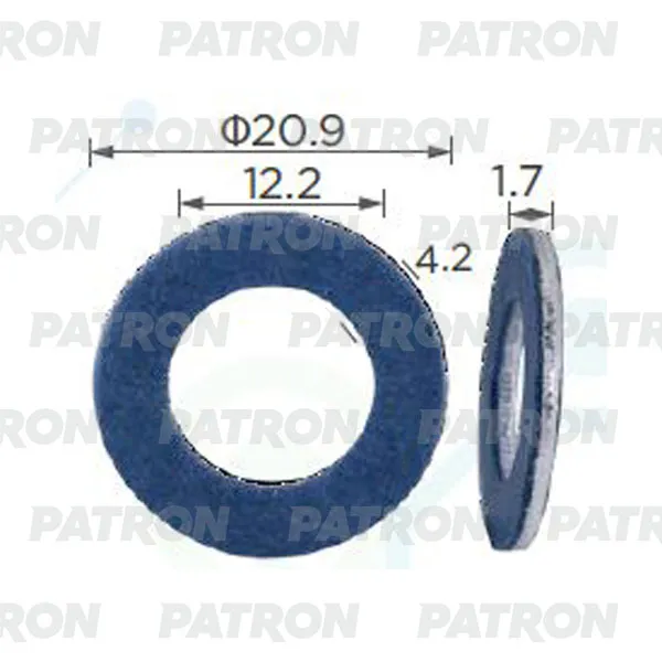 Шайба металлическая Прокл,сливной пробки TOYOTA AVENSIS/COROLLA/YARIS PATRON P37-2399