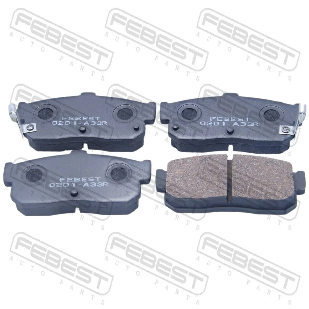 Колодки тормозные задние FEBEST 0201-A33R