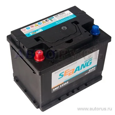Аккумулятор SEBANG SMF 55 А/ч прямая L+ 202x175x225 EN480 А