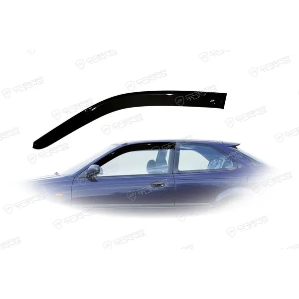 Дефлектора на окна Honda Civic VI Hb 3d 1995-2001 деф.окон Cobra Tuning H13595