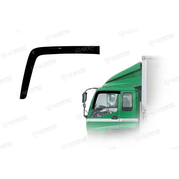 Дефлектора на окна Isuzu Forvard 2009 (ДЛИННЫЙ) деф.окон Cobra Tuning I1003