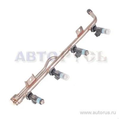 Рампа топливная в сборе с форсунками ВАЗ-1119 LADA 11190114401001