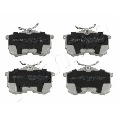 Колодки тормозные задние дисковые к-кт HONDA ACCORD/ COROLLA E10 ASHIKA 51-04-407