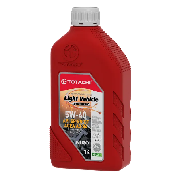Масло моторное TOTACHI NIRO LV Synthetic SN/CF 5W-40 синтетическое 1 л 19801