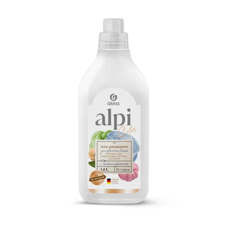 Гель для стирки ALPI конц для цветных вещей 1,8л 1606664