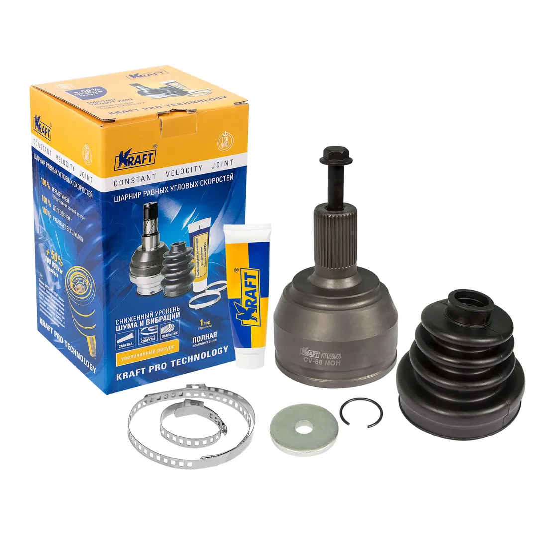 ШРУС наружный Ford Focus I-II (04-), C-MAX (03-) 1.4-2.0D OBERKRAFT KRAFT KT059068