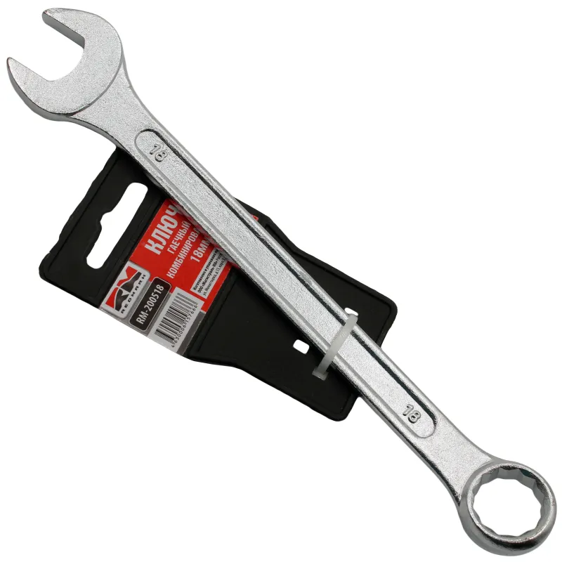 Ключ гаечный комбинированный 18х18 мм RedMark REDMARK RM200518