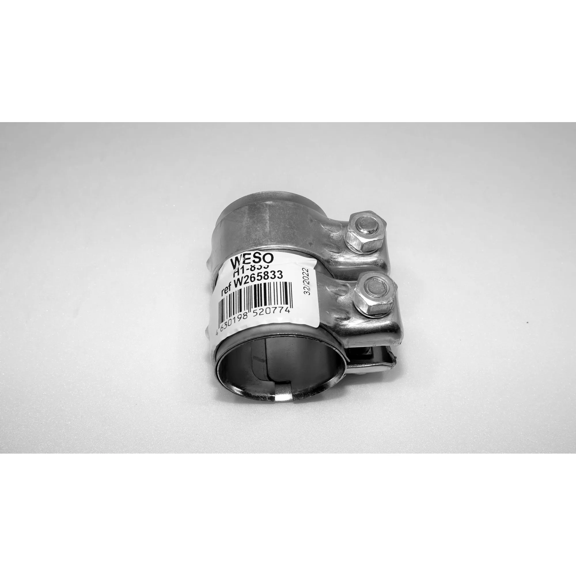 Хомут трубчатый D50xL80MM