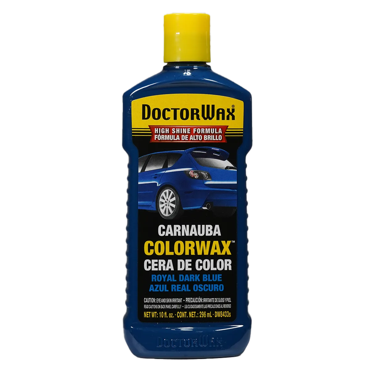 Цветная полироль с полифлоном. Темно-синяя Doctor Wax DW8433S
