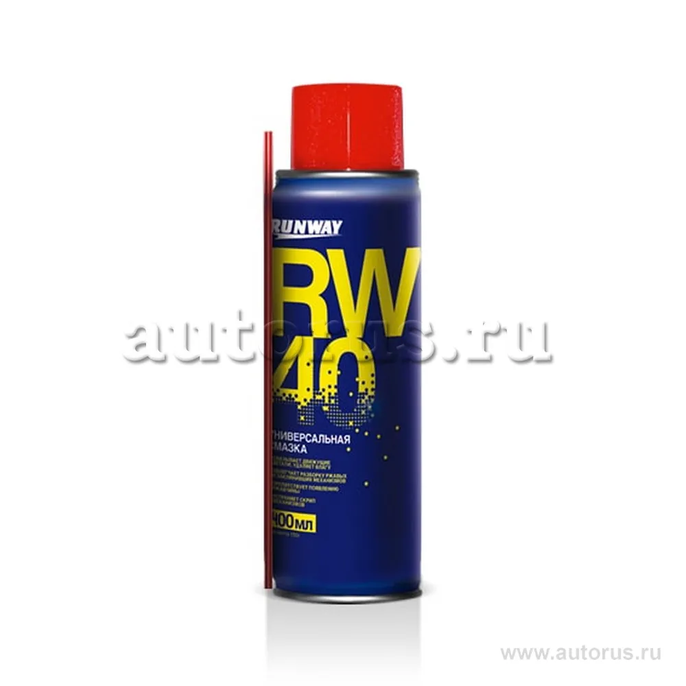 Смазка RW40 аэрозоль универсальная 400 мл RUNWAY RW6098 RUNWAY RW6098