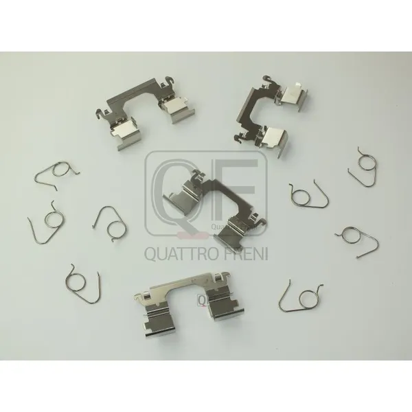Прижимные пружины тормозных колодок 12шт QUATTRO FRENI QF40F00180