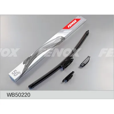 Щетка стеклоочистителя 500 мм бескаркасная 1 шт FENOX Multi Adapter X5 WB50220