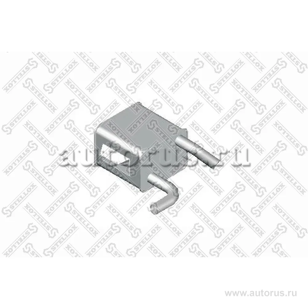 Резонатор(бочка) глушителя прямоугольный MB Atego 823-1528 OM906LA STELLOX 8203054_SX